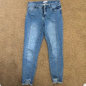 Lightly worn refuge jeans